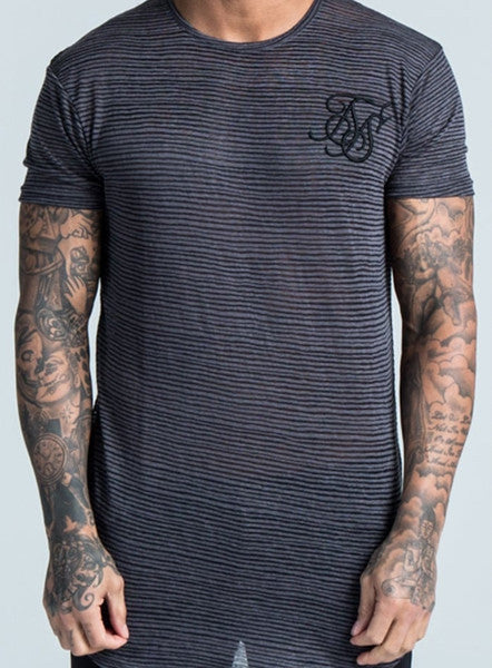 Black Burn Out Tee