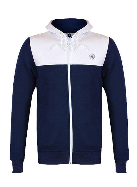 Navy/White Razor Hoodie