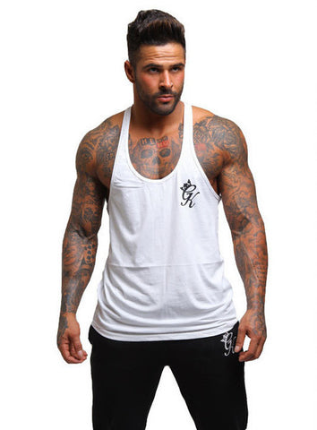 White Stringer Vest