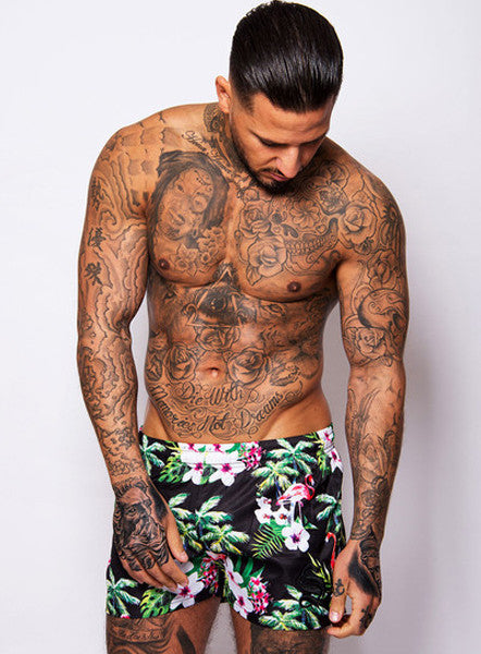 Tropical Floral Swim Shorts