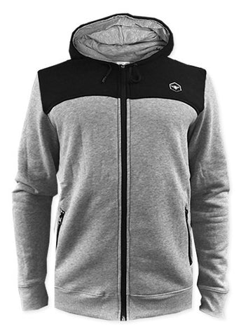 Grey Razor Hoodie