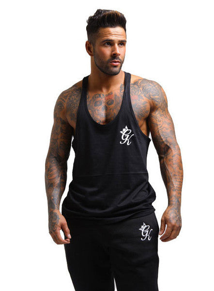 Black Stringer Vest