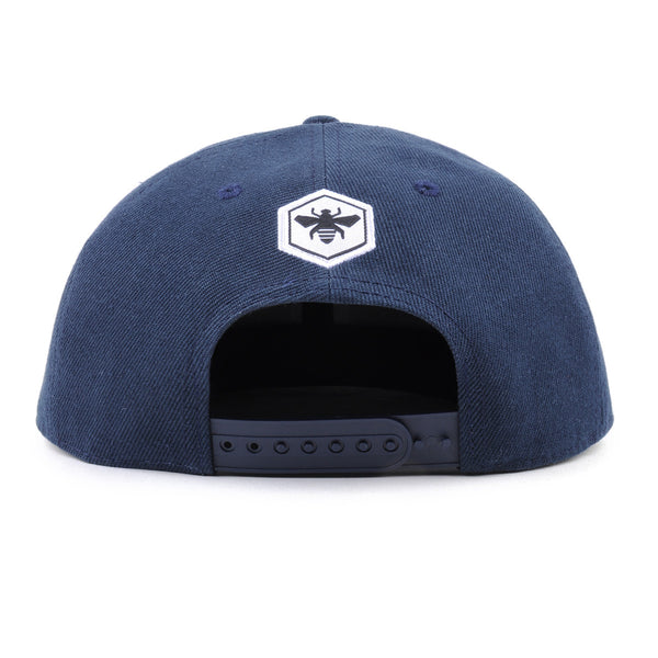 Navy B Snapback