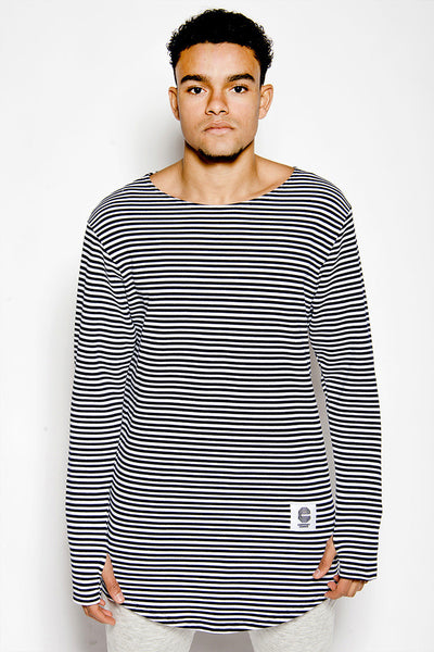 MCG Navy Stripe Base Layer