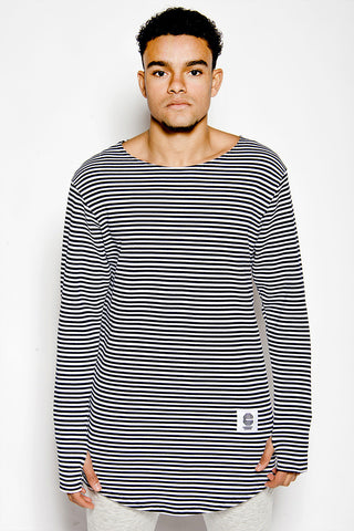 MCG Navy Stripe Base Layer