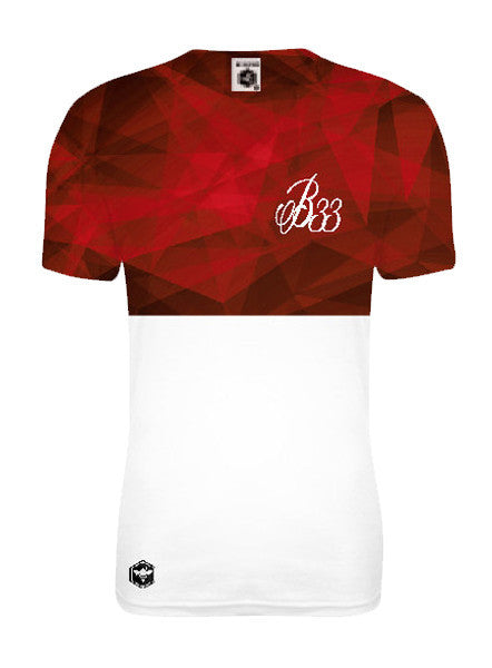 Red Geo Tee