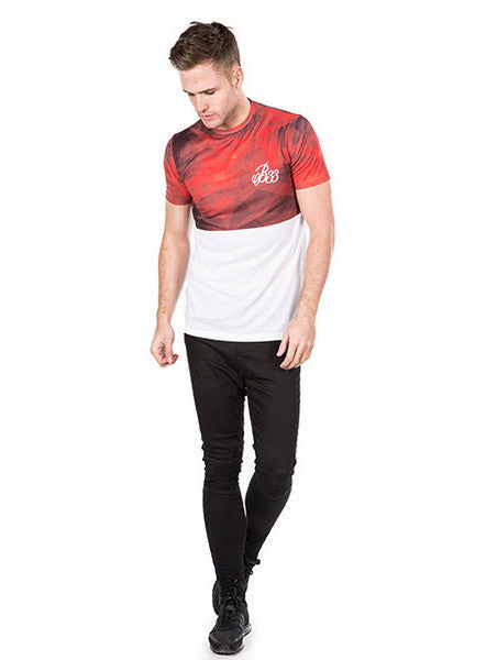 Red Geo Tee