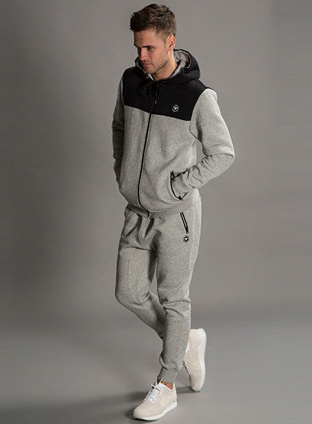 Grey Razor Sweatpants