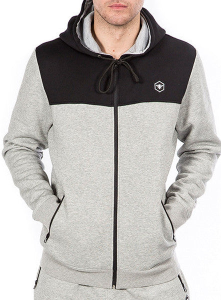 Grey Razor Hoodie