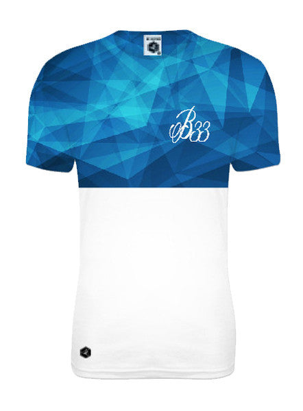 Blue Geo Tee