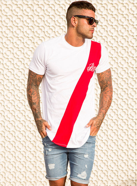 Peru82 White/Red Tee