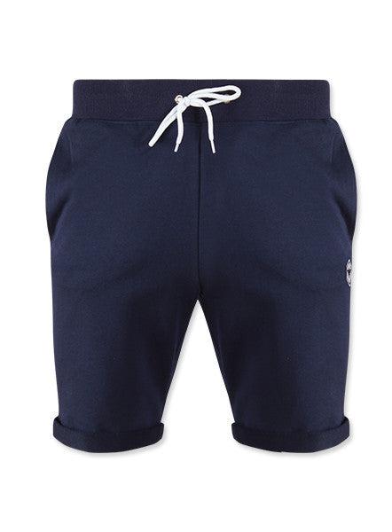 Navy Cotton Short