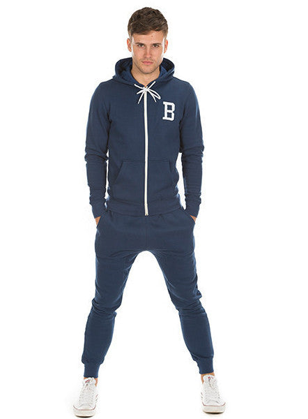 Navy Bee Sweatpants