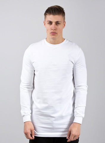 White Longline Sweatshirt