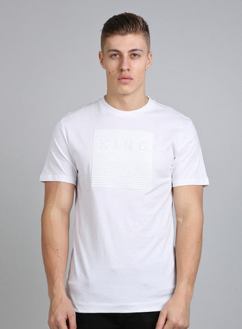 King Apparel Aesthetic T-shirt - White