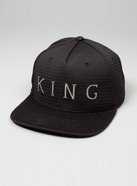 King Apparel Aesthetic Snapback Black