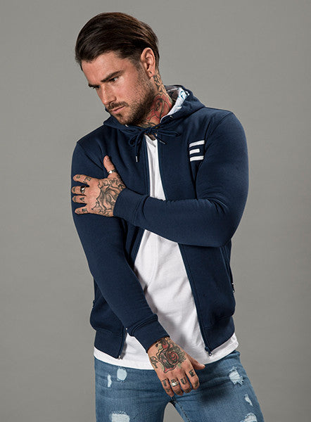 Navy Opium Hoodie