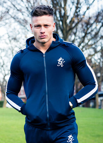 GK Navy Poly Tracksuit Top