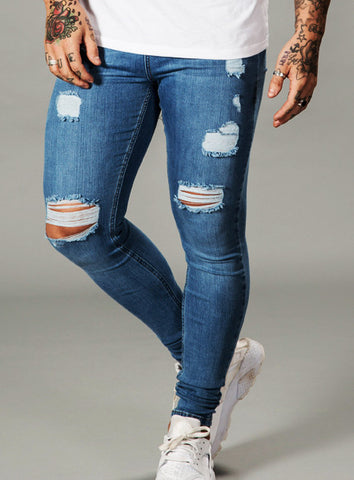 Marquee Ripped Skinny Jeans