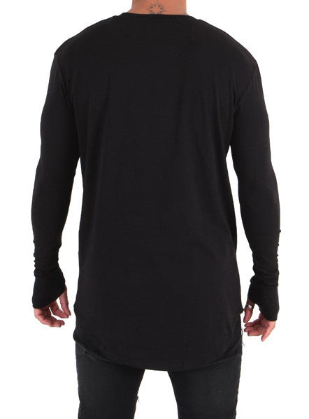 Black Long Sleeve Tee