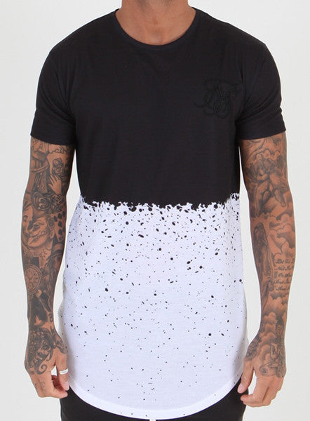 Black/White Dispersed Tee