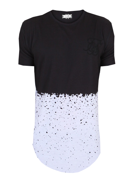 Black/White Dispersed Tee