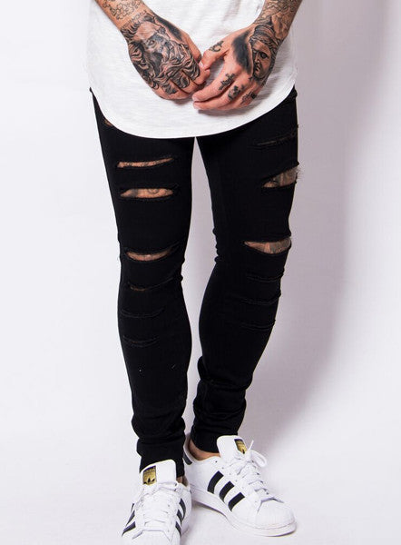 Black Rip Skinny Jean