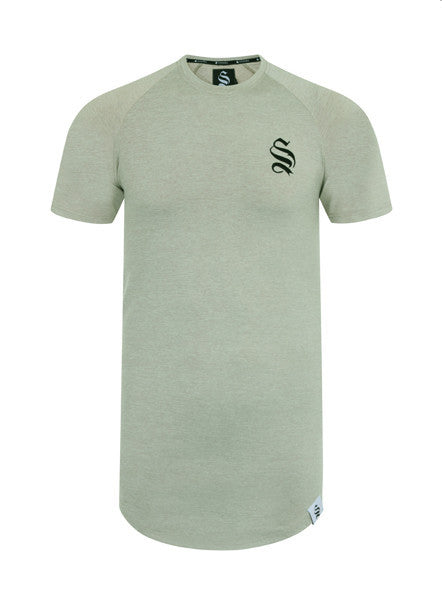 khaki Tri-Blend Tee