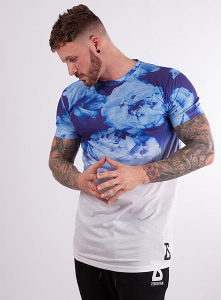 Azul Floral T-shirt