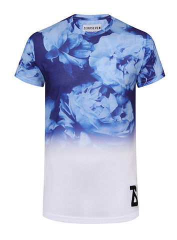 Azul Floral T-shirt